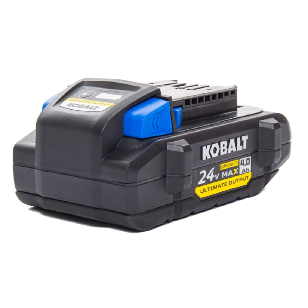 Kobalt 24 -Volt 2 -Pack Lithium-ion ( 4.0 Ah 4.0 Ah Battery ) 5 Kobalt 24 -Volt 2 -Pack Lithium-ion ( 4.0 Ah 4.0 Ah Battery ) -Kobalt Tools 16994367