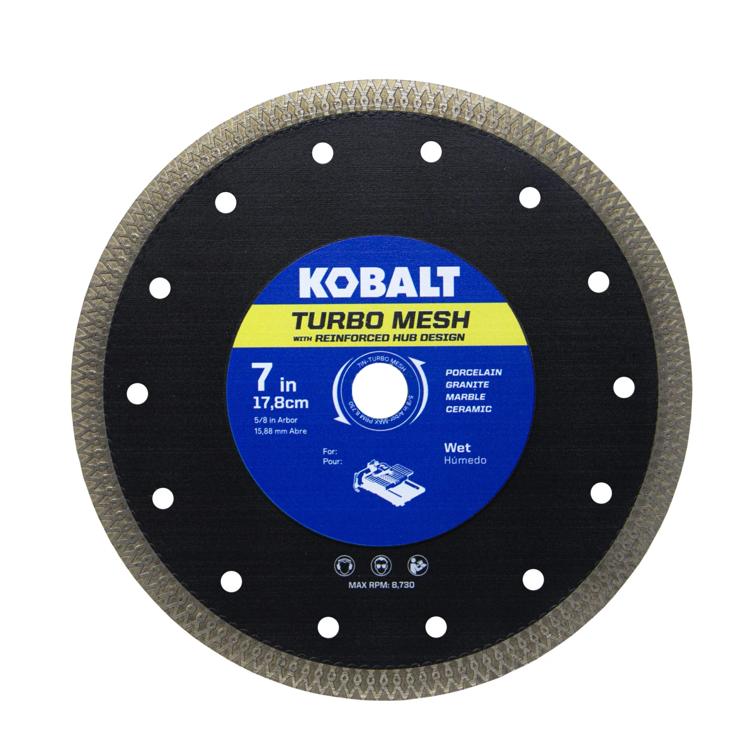 Kobalt CTM07P 7-in Wet Turbo Rim Diamond Saw Blade 1 Kobalt CTM07P 7-in Wet Turbo Rim Diamond Saw Blade -Kobalt Tools 17122558 scaled