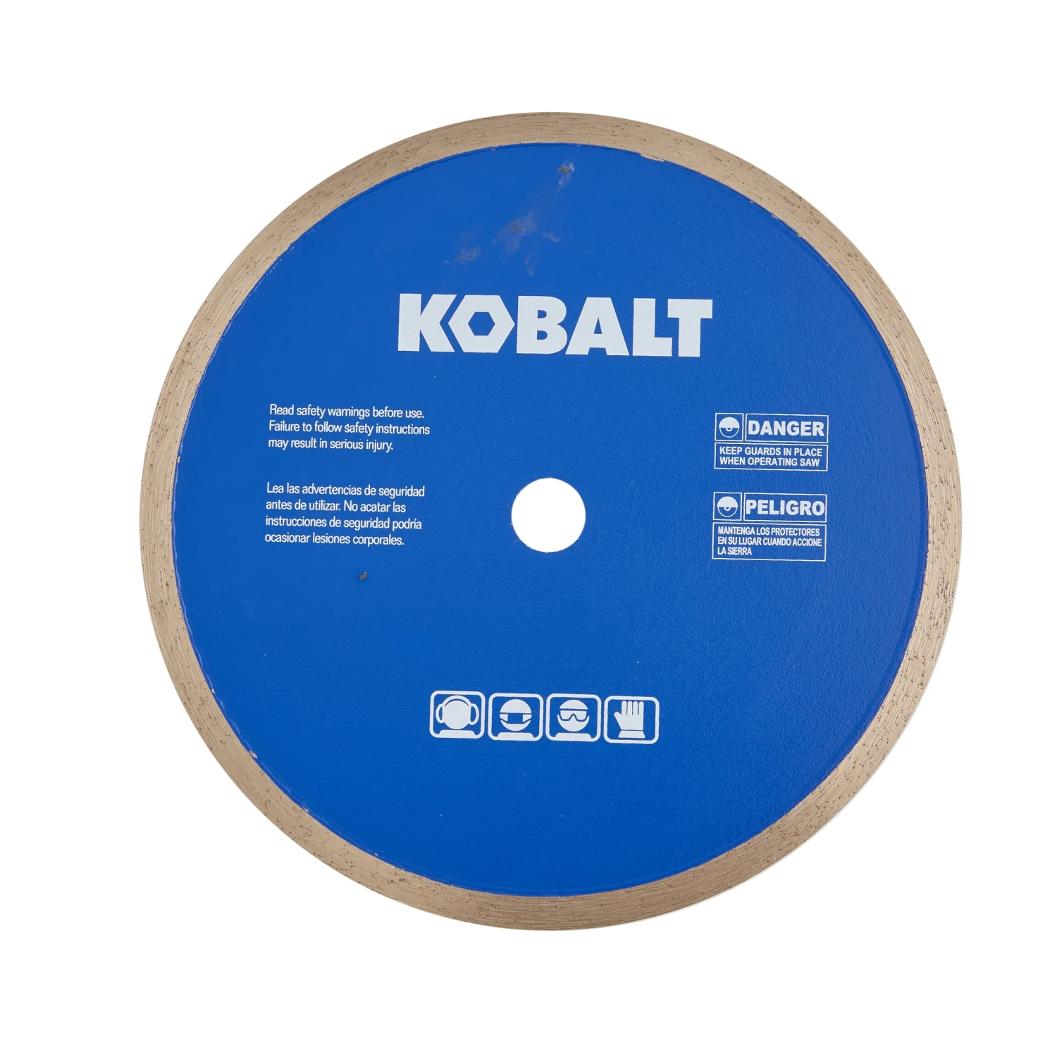 Kobalt 7-in Wet Continuous Rim Diamond Saw Blade 2 Kobalt 7-in Wet Continuous Rim Diamond Saw Blade -Kobalt Tools 45400380