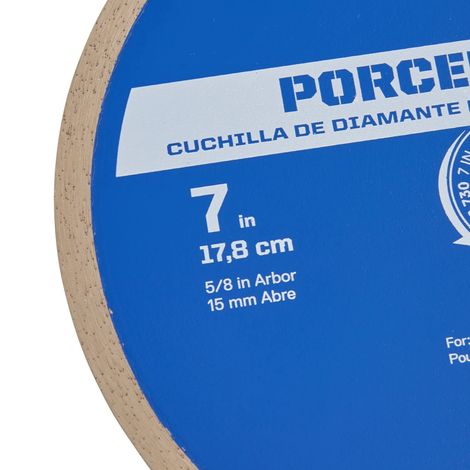 Kobalt 7-in Wet Continuous Rim Diamond Saw Blade 3 Kobalt 7-in Wet Continuous Rim Diamond Saw Blade -Kobalt Tools 45400381