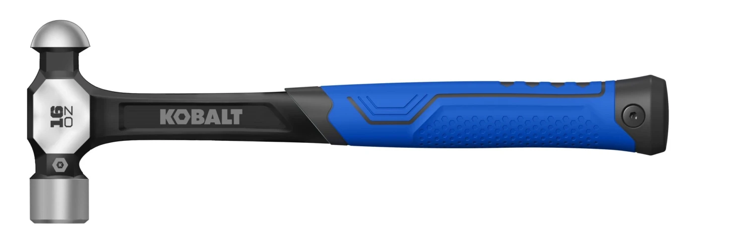 Kobalt 16 -oz Steel Head Steel Handle Ball Peen Hammer 1 Kobalt 16 -oz Steel Head Steel Handle Ball Peen Hammer -Kobalt Tools 49464746 scaled
