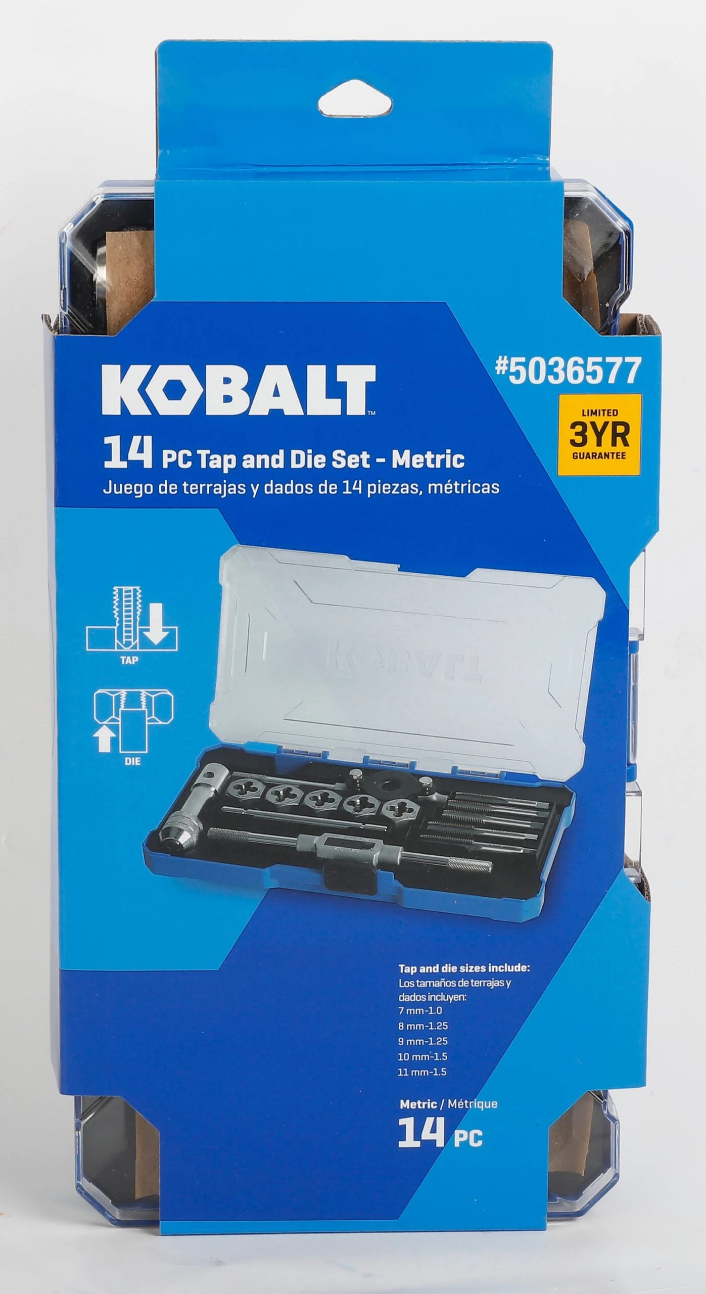 Kobalt 14 -Piece Metric Tap And Die Set 3 Kobalt 14 -Piece Metric Tap And Die Set -Kobalt Tools 49886677 scaled