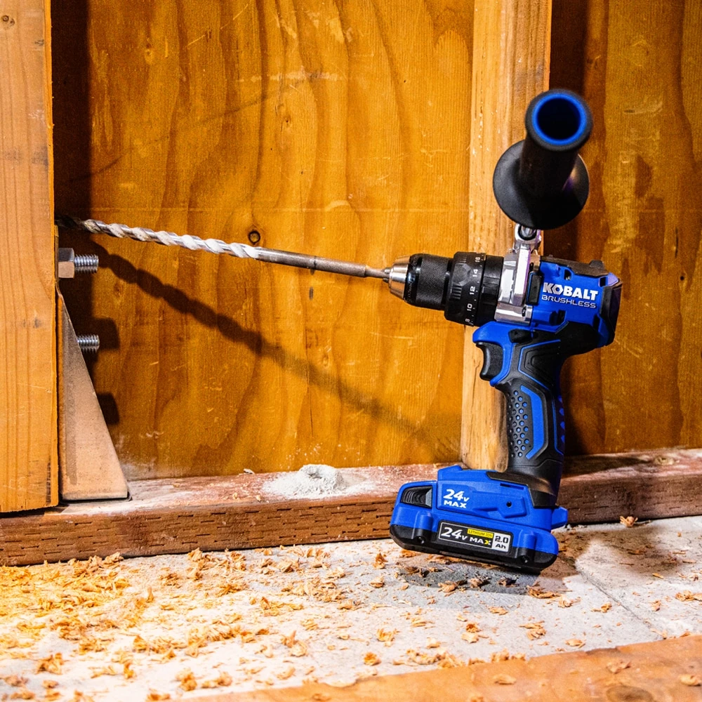 Kobalt 1/2-in 24-volt Variable Speed Brushless Cordless Hammer Drill ( 13 Kobalt 1/2-in 24-volt Variable Speed Brushless Cordless Hammer Drill ( -Kobalt Tools 50308825