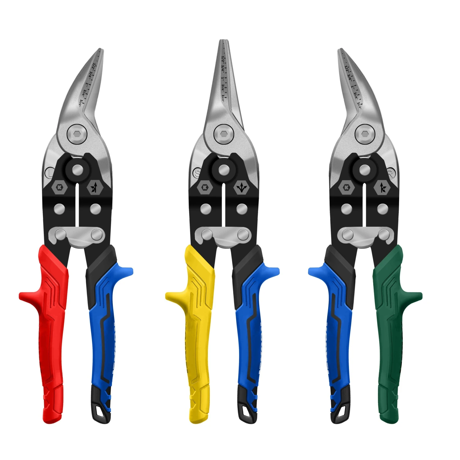 Kobalt 3pc Carbon Steel Snips 1 Kobalt 3pc Carbon Steel Snips -Kobalt Tools 62290161 scaled