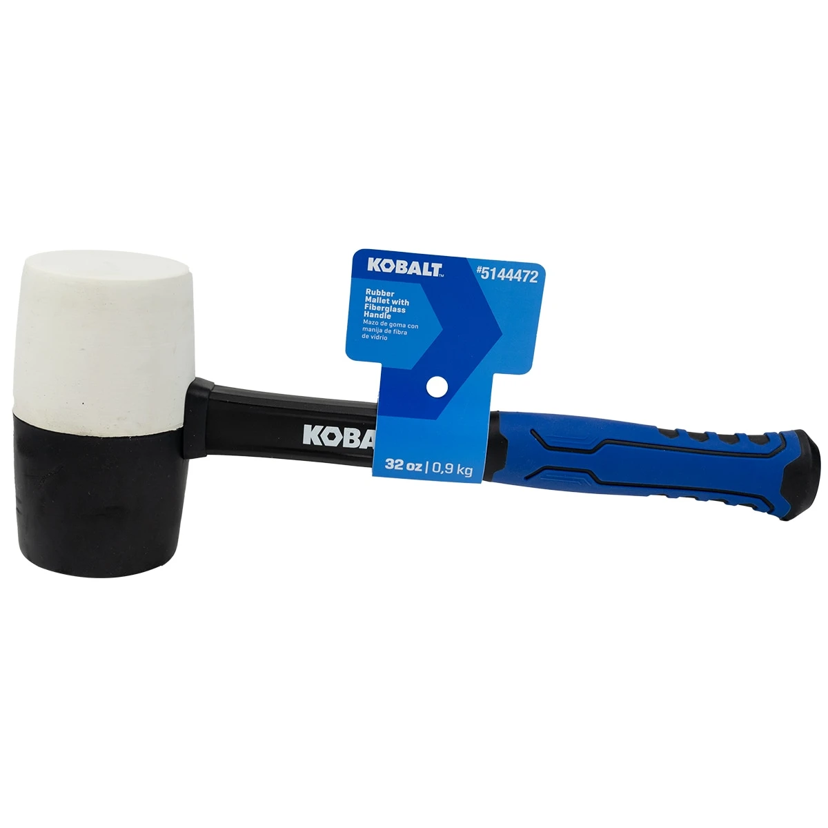 Kobalt 32 -oz Rubber Head Fiberglass Handle Rubber Mallet 5 Kobalt 32 -oz Rubber Head Fiberglass Handle Rubber Mallet -Kobalt Tools 63963905