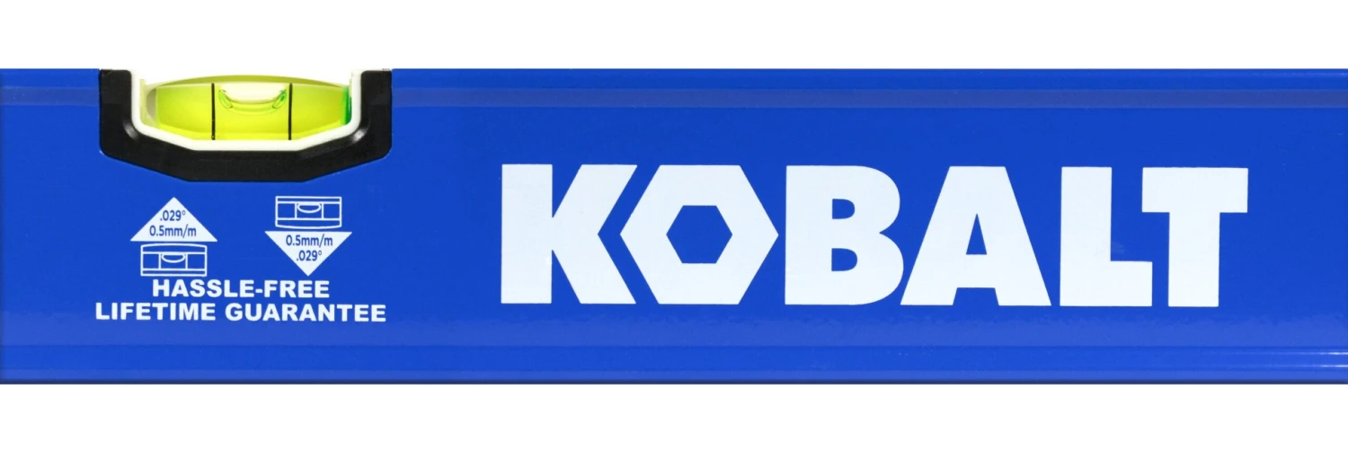 Kobalt Aluminum 24-in 3 Vial Box Beam Level 2 Kobalt Aluminum 24-in 3 Vial Box Beam Level -Kobalt Tools 64316164 scaled