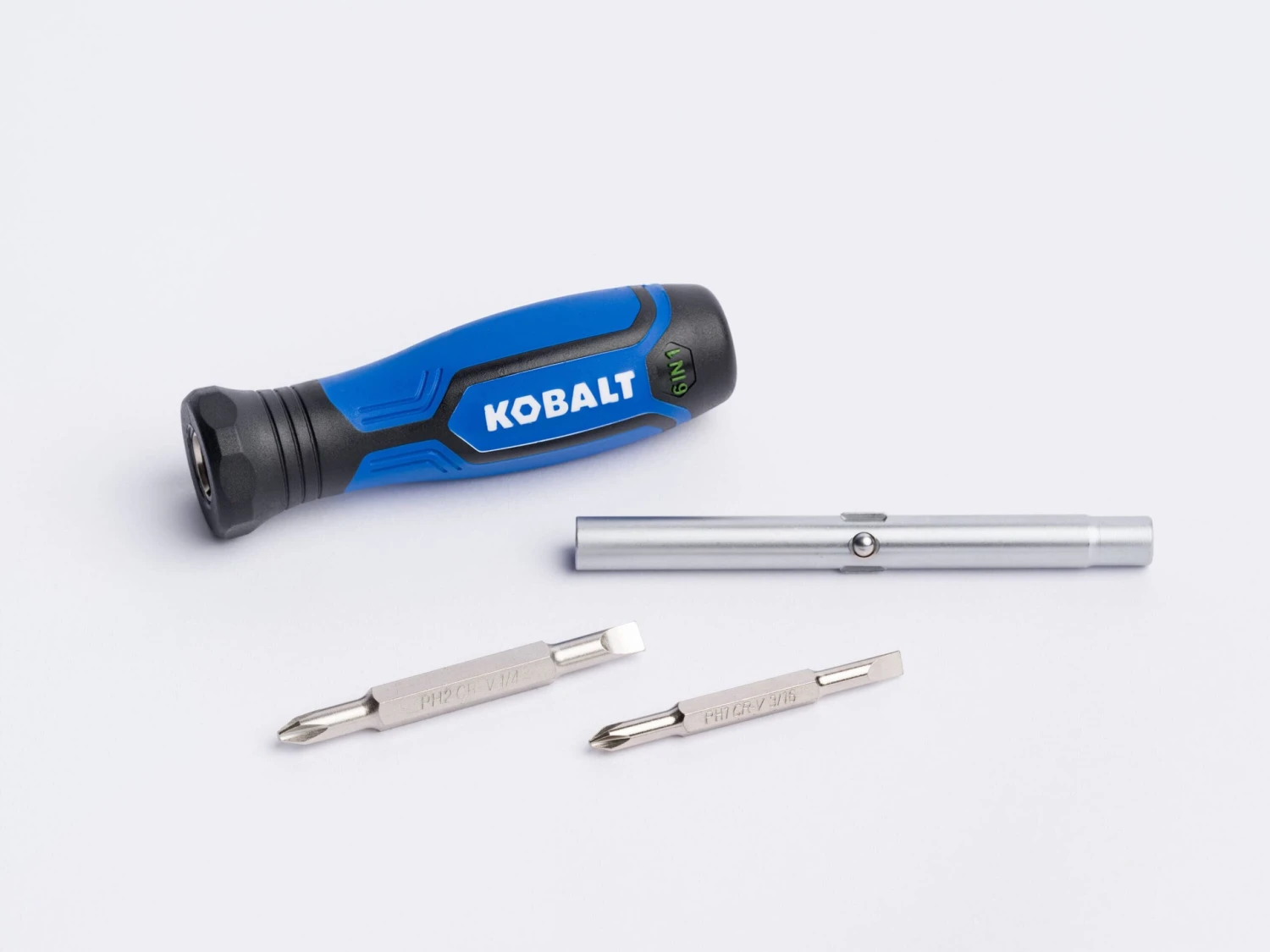Kobalt 6-in-1 Blue 4 -Piece 2-in Combination Tip Screwdriver 1 Kobalt 6-in-1 Blue 4 -Piece 2-in Combination Tip Screwdriver -Kobalt Tools 64556567 scaled