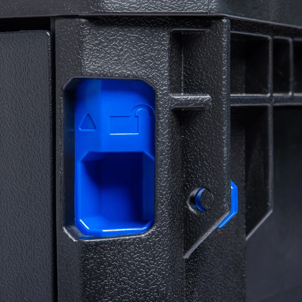 Kobalt CASESTACK 14.16-in W X 21-in H X 13.5-in D 2 -Drawer Black Plastic Tool Box 6 Kobalt CASESTACK 14.16-in W X 21-in H X 13.5-in D 2 -Drawer Black Plastic Tool Box -Kobalt Tools 65345303