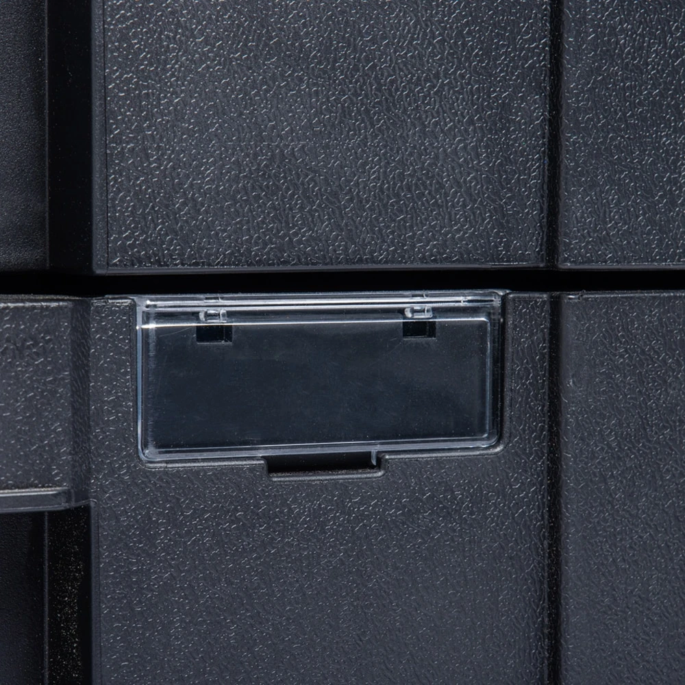 Kobalt CASESTACK 14.16-in W X 21-in H X 13.5-in D 2 -Drawer Black Plastic Tool Box 7 Kobalt CASESTACK 14.16-in W X 21-in H X 13.5-in D 2 -Drawer Black Plastic Tool Box -Kobalt Tools 65345305