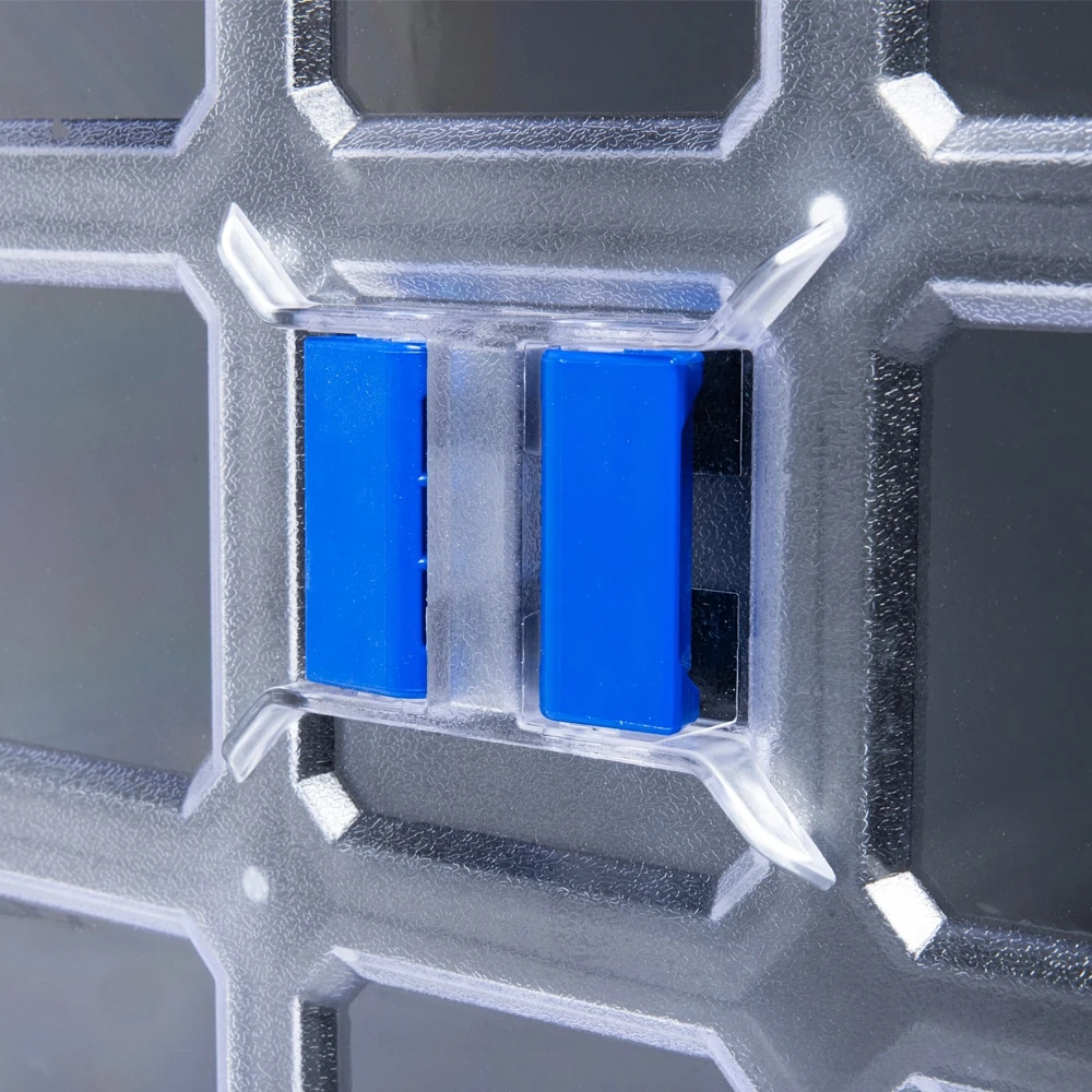 Kobalt CASESTACK 14-in W X 21-in H X 5.1-in D Black Plastic Tool Box 7 Kobalt CASESTACK 14-in W X 21-in H X 5.1-in D Black Plastic Tool Box -Kobalt Tools 65345755