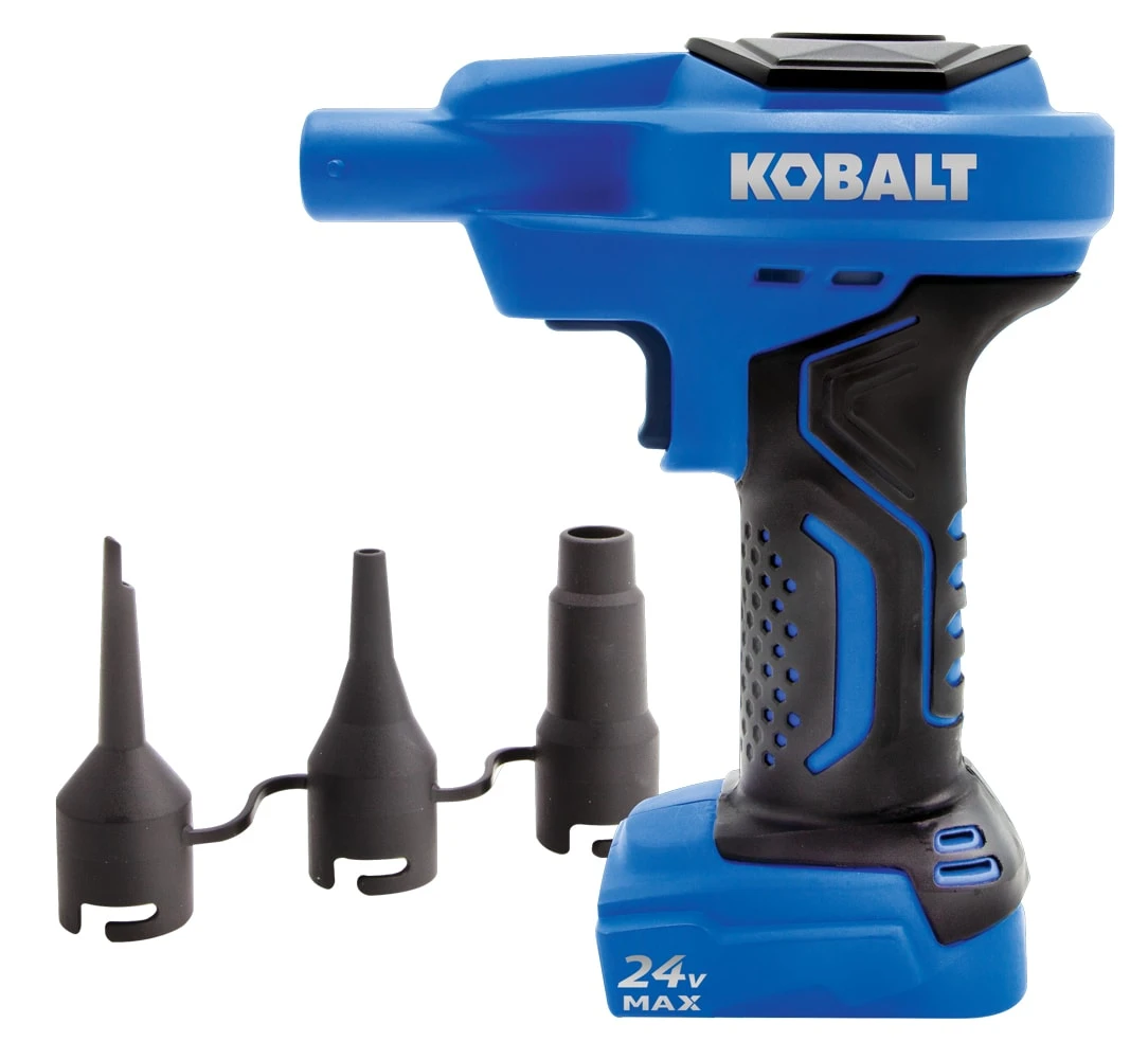 Kobalt Cordless High Volume 24-volt Li-ion Air Inflator (Power Source: Battery ) 1 Kobalt Cordless High Volume 24-volt Li-ion Air Inflator (Power Source: Battery ) -Kobalt Tools 66229353
