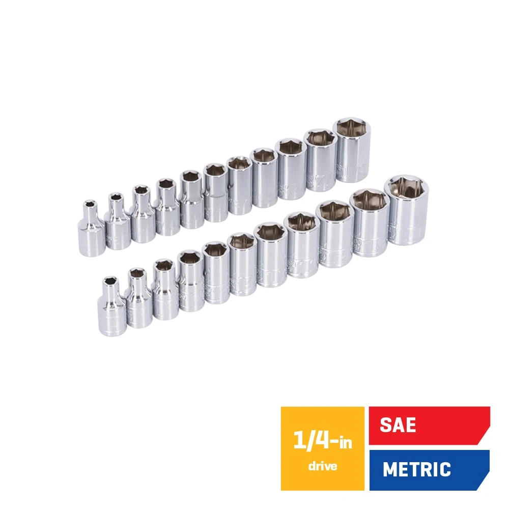 Kobalt 50 -Piece Standard (SAE) And Metric Mechanics Tool Set With Hard Case 6 Kobalt 50 -Piece Standard (SAE) And Metric Mechanics Tool Set With Hard Case -Kobalt Tools 67220035