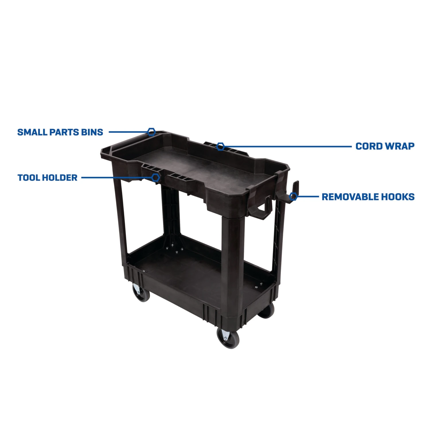 Kobalt 32.6-in Shelf 500-lb Capacity Utility Cart 2 Kobalt 32.6-in Shelf 500-lb Capacity Utility Cart -Kobalt Tools 67410270 scaled