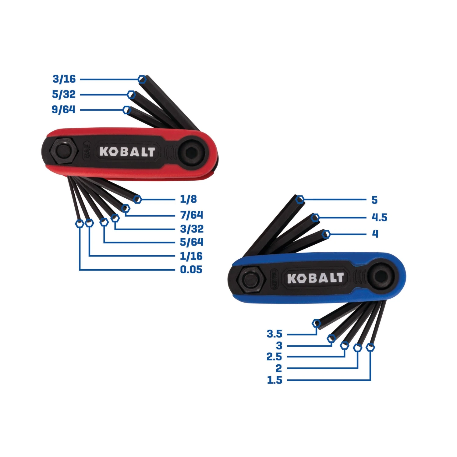 Kobalt Assorted Metric And Standard (SAE) 17 -Pieces Hex Key Set 1 Kobalt Assorted Metric And Standard (SAE) 17 -Pieces Hex Key Set -Kobalt Tools 67547246 scaled