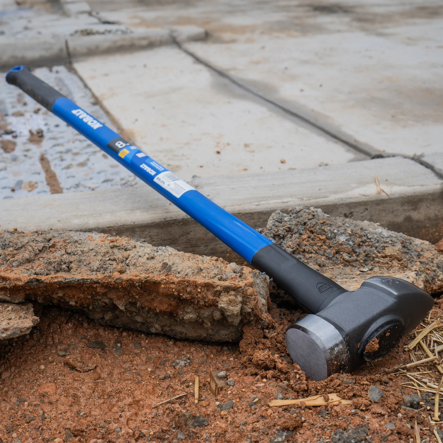 Kobalt 8 -lb Steel Head Fiberglass Handle Sledge Hammer 11 Kobalt 8 -lb Steel Head Fiberglass Handle Sledge Hammer -Kobalt Tools 67991328