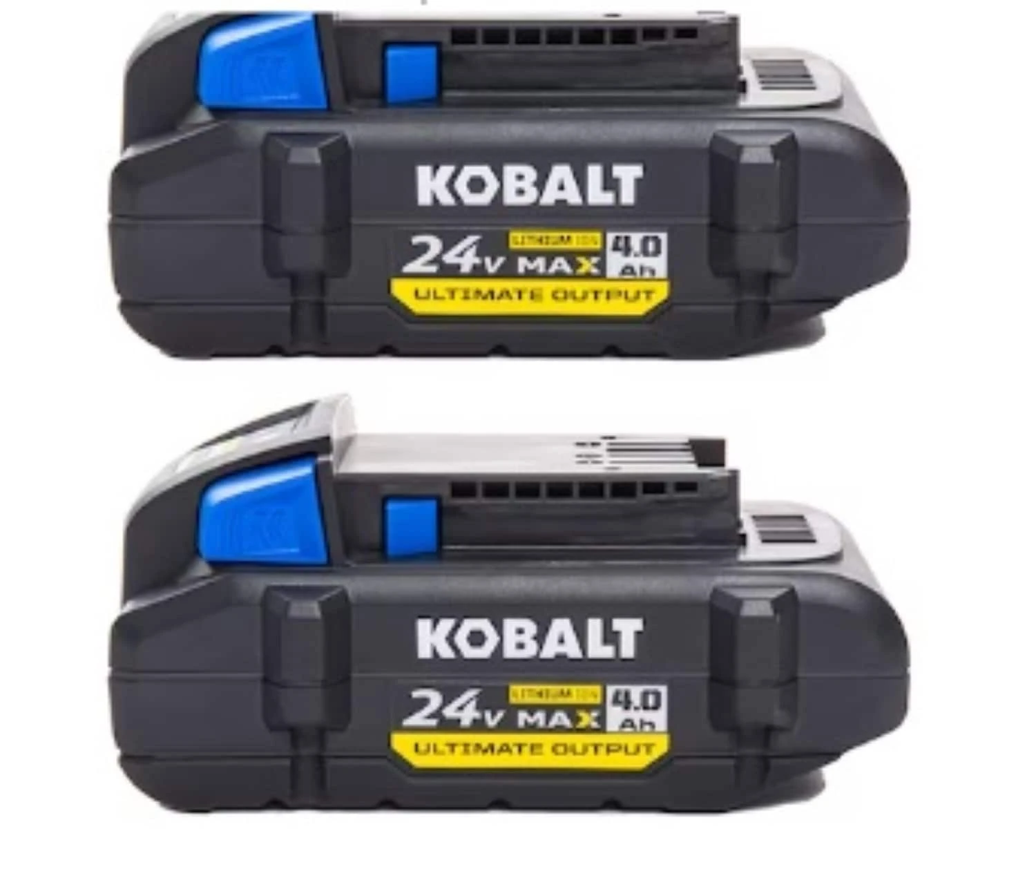 Kobalt 24 -Volt 2 -Pack Lithium-ion ( 4.0 Ah 4.0 Ah Battery ) 1 Kobalt 24 -Volt 2 -Pack Lithium-ion ( 4.0 Ah 4.0 Ah Battery ) -Kobalt Tools 68392023