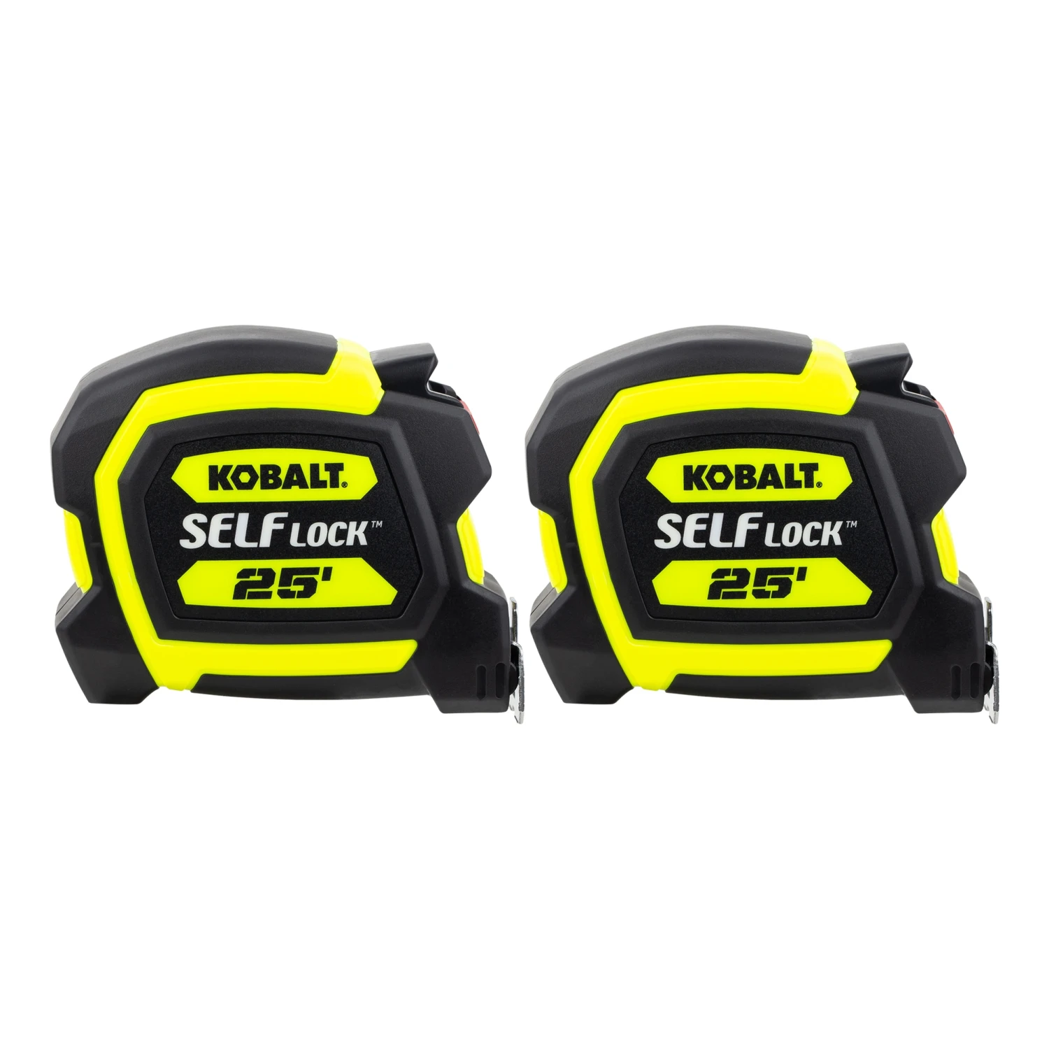 Kobalt Self Lock 2 -Pack 25-ft Auto Lock Tape Measure 1 Kobalt Self Lock 2 -Pack 25-ft Auto Lock Tape Measure -Kobalt Tools 69434911