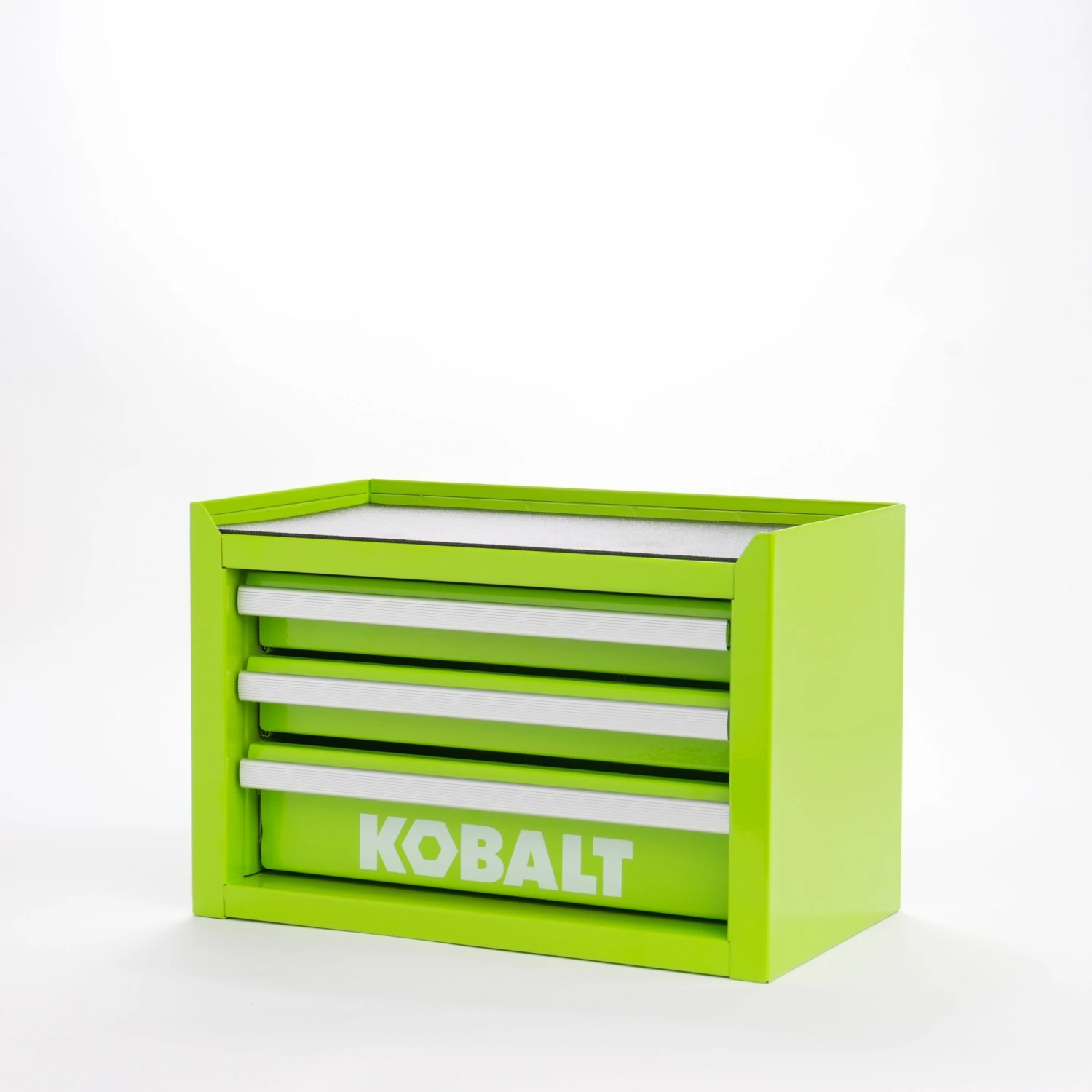 Kobalt Portable Mini Base Toolbox 11.1-in W X 7.36-in H X 6.14-in D 3 -Drawer Green Steel Tool Box 1 Kobalt Portable Mini Base Toolbox 11.1-in W X 7.36-in H X 6.14-in D 3 -Drawer Green Steel Tool Box -Kobalt Tools 69553827 scaled
