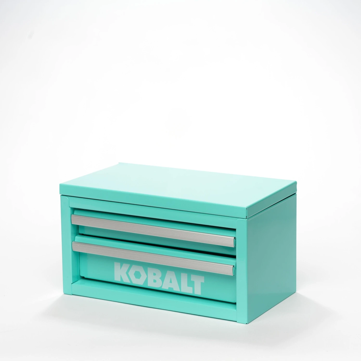 Kobalt Portable Mini Toolbox 10.83-in W X 5.91-in H X 5.91-in D 2 -Drawer Teal Steel Tool Box 1 Kobalt Portable Mini Toolbox 10.83-in W X 5.91-in H X 5.91-in D 2 -Drawer Teal Steel Tool Box -Kobalt Tools 69572939 scaled