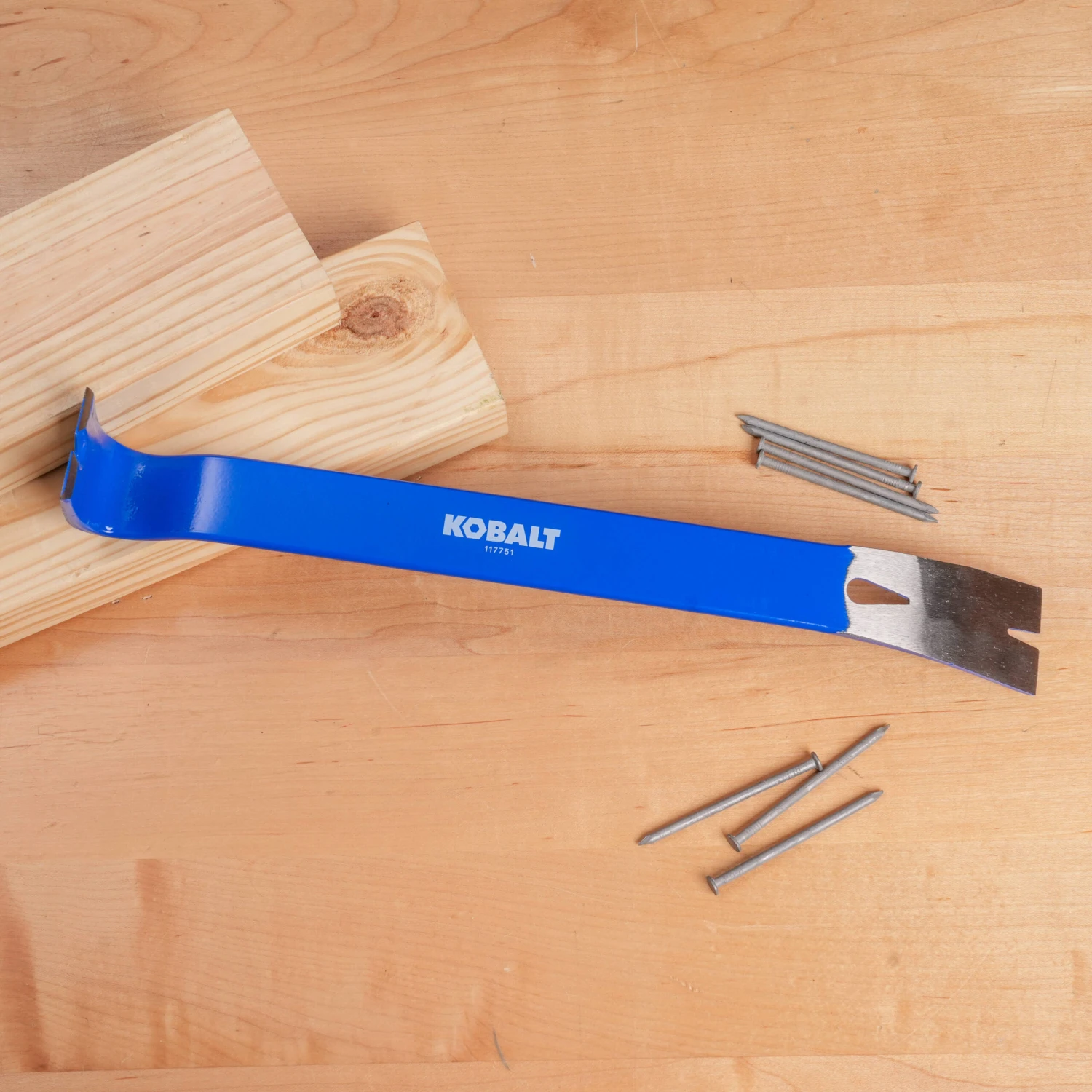 Kobalt 15-in Carbon Steel Pry Bar 5 Kobalt 15-in Carbon Steel Pry Bar -Kobalt Tools 71870963 scaled