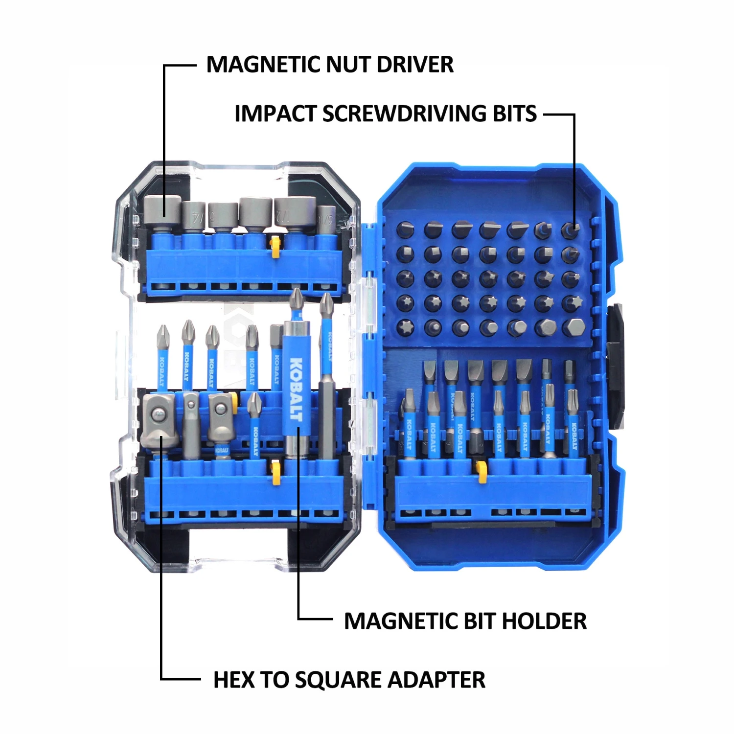 Kobalt Impact Driver Bit Set 70 -Piece 3 Kobalt Impact Driver Bit Set 70 -Piece -Kobalt Tools 72254992
