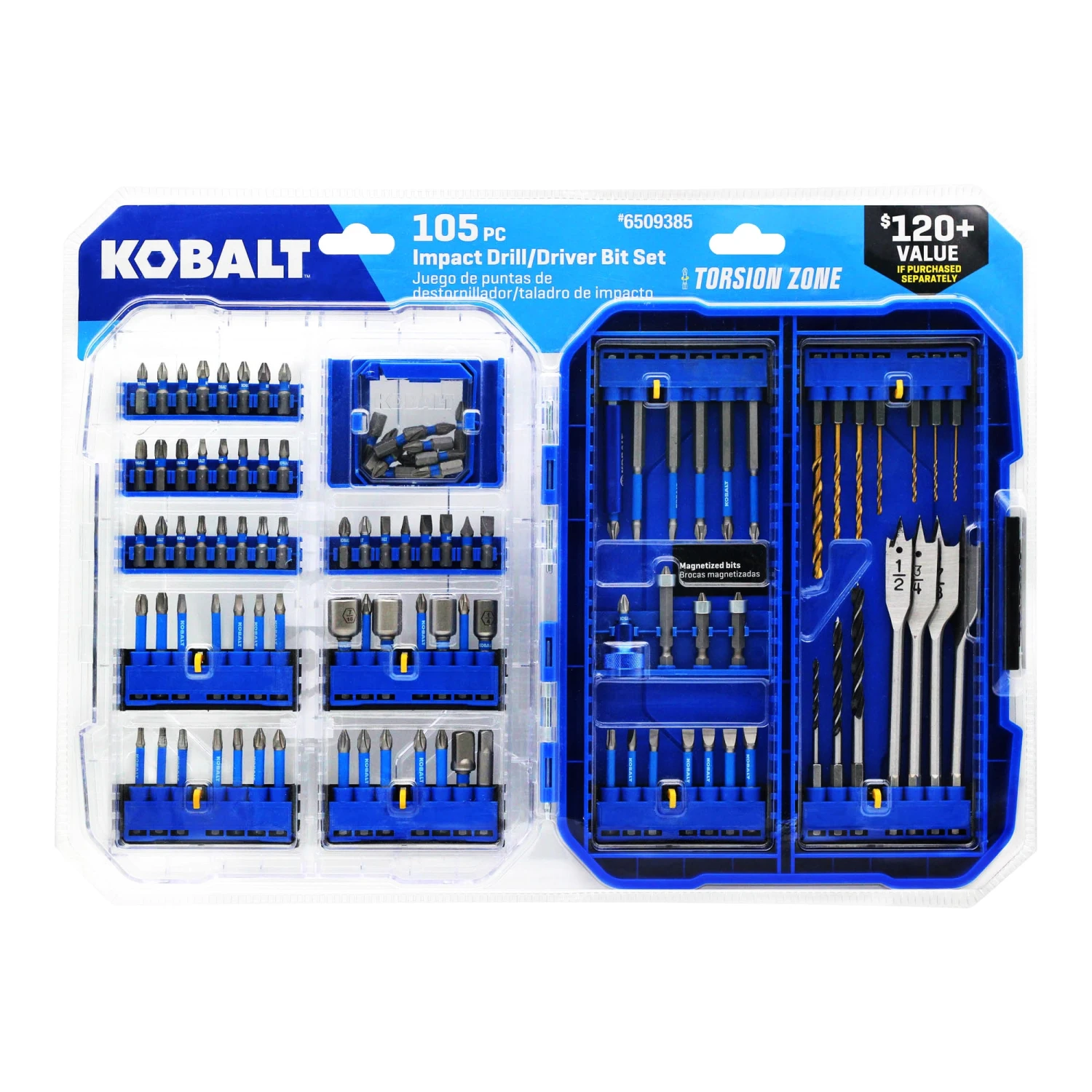 Kobalt Impact Driver Bit Set 105 -Piece 1 Kobalt Impact Driver Bit Set 105 -Piece -Kobalt Tools 72356291