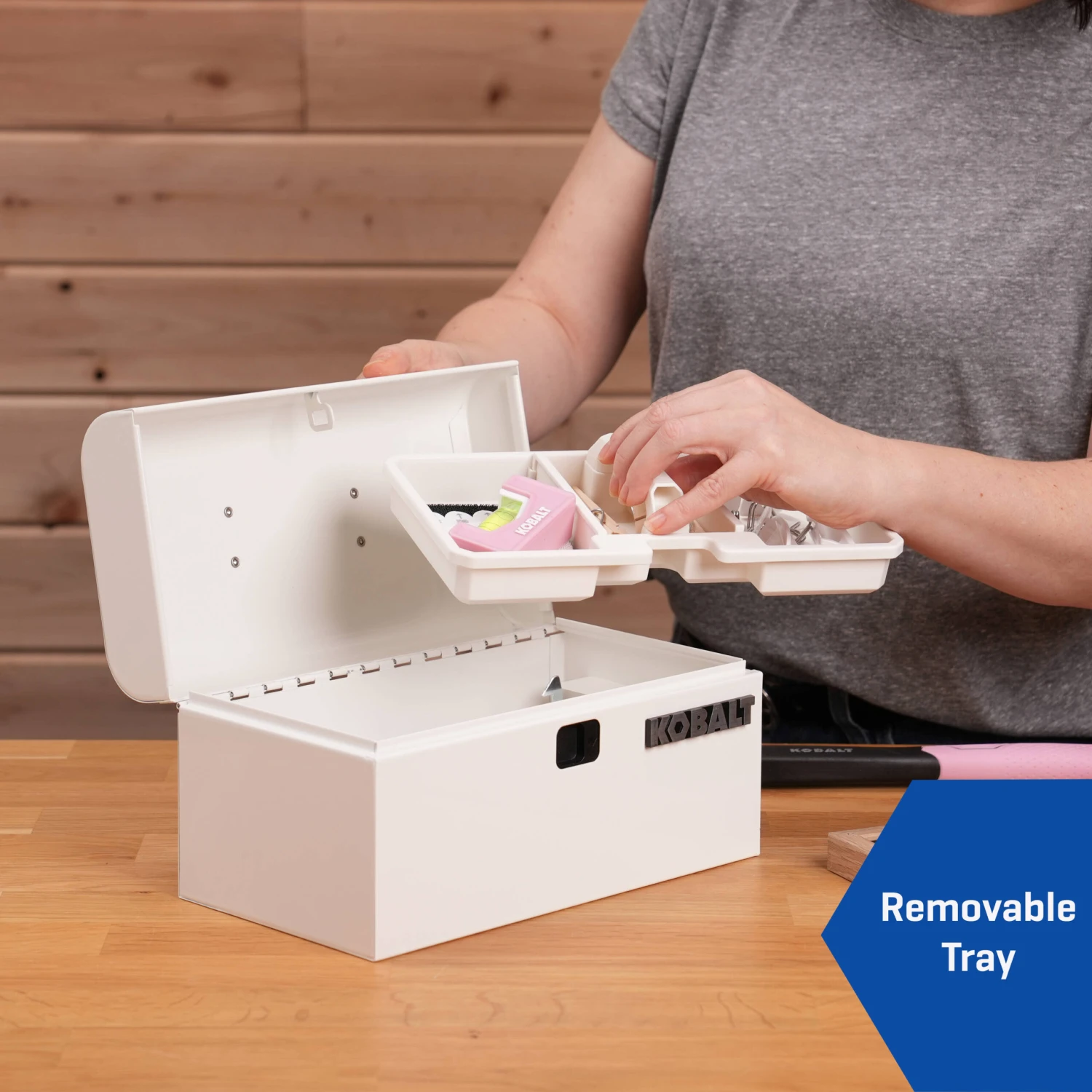 Kobalt Portable Mini Toolbox 10.83-in W X 5.91-in H X 5.91-in D White Steel Tool Box 8 Kobalt Portable Mini Toolbox 10.83-in W X 5.91-in H X 5.91-in D White Steel Tool Box -Kobalt Tools 73521629 scaled