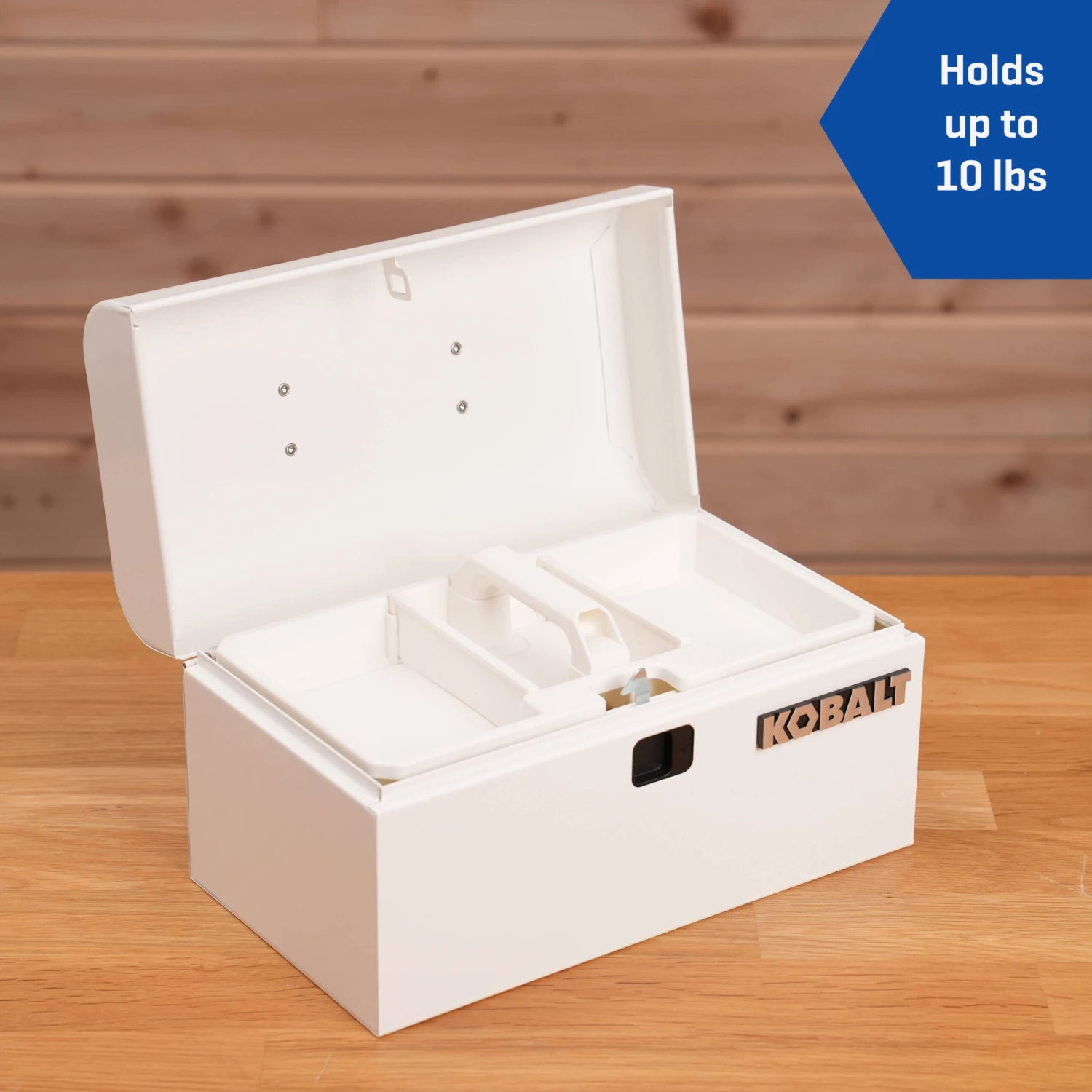 Kobalt Portable Mini Toolbox 10.83-in W X 5.91-in H X 5.91-in D White Steel Tool Box 6 Kobalt Portable Mini Toolbox 10.83-in W X 5.91-in H X 5.91-in D White Steel Tool Box -Kobalt Tools 73521631 scaled