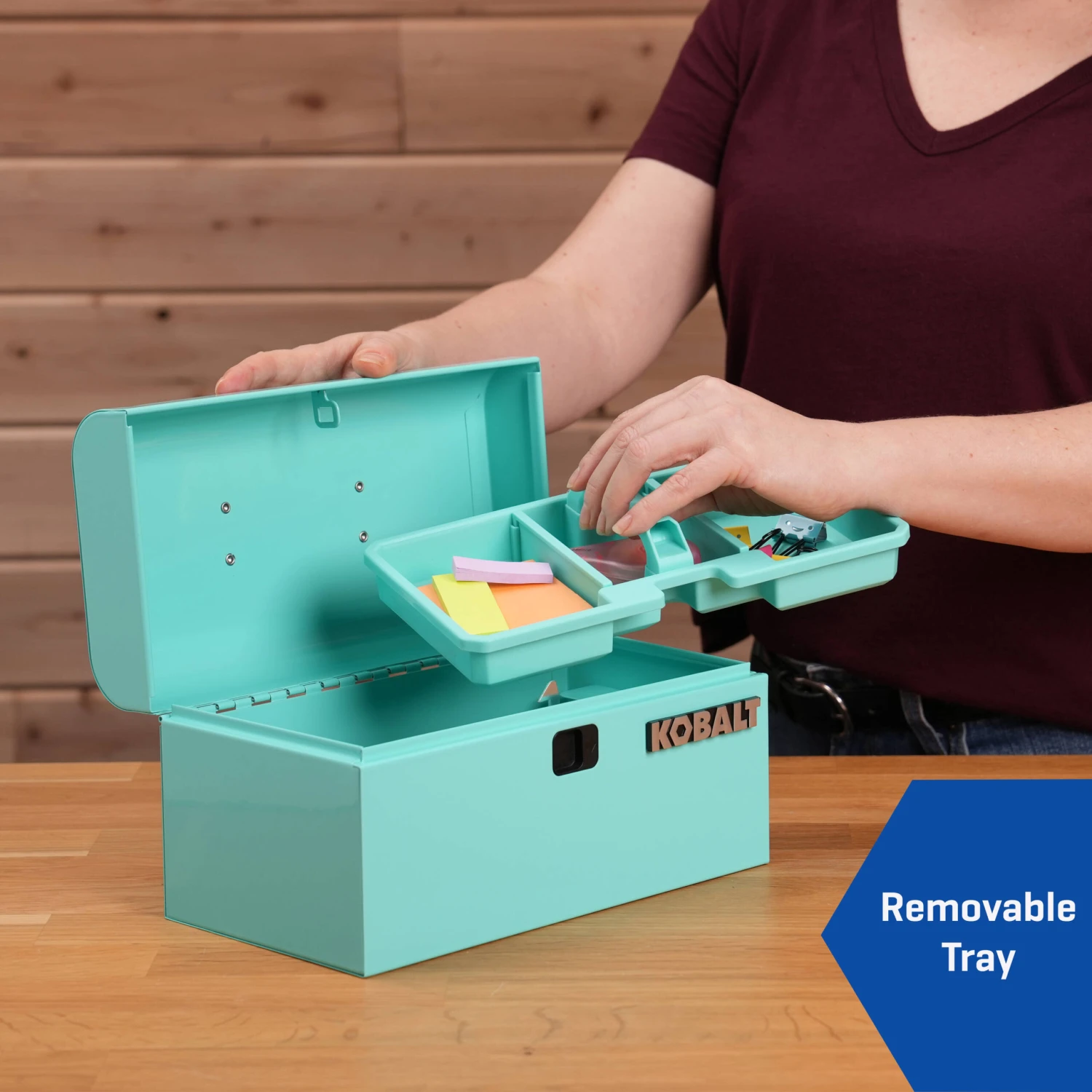 Kobalt Portable Mini Toolbox 10.83-in W X 5.91-in H X 5.91-in D Teal Steel Tool Box 8 Kobalt Portable Mini Toolbox 10.83-in W X 5.91-in H X 5.91-in D Teal Steel Tool Box -Kobalt Tools 73521707 scaled