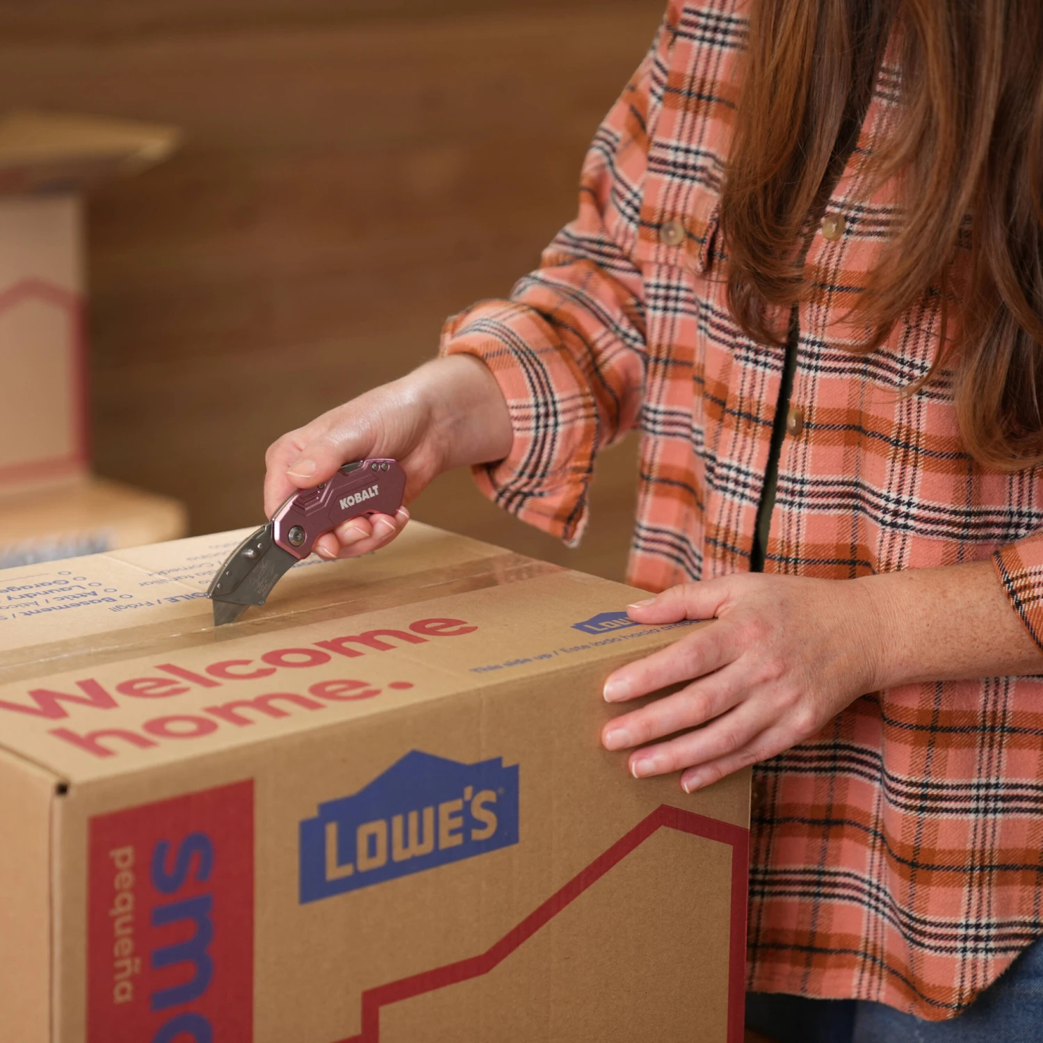 Kobalt Pink Pocket Lockback 3/4-in 1 -Blade Folding Utility Knife 4 Kobalt Pink Pocket Lockback 3/4-in 1 -Blade Folding Utility Knife -Kobalt Tools 74406200 scaled