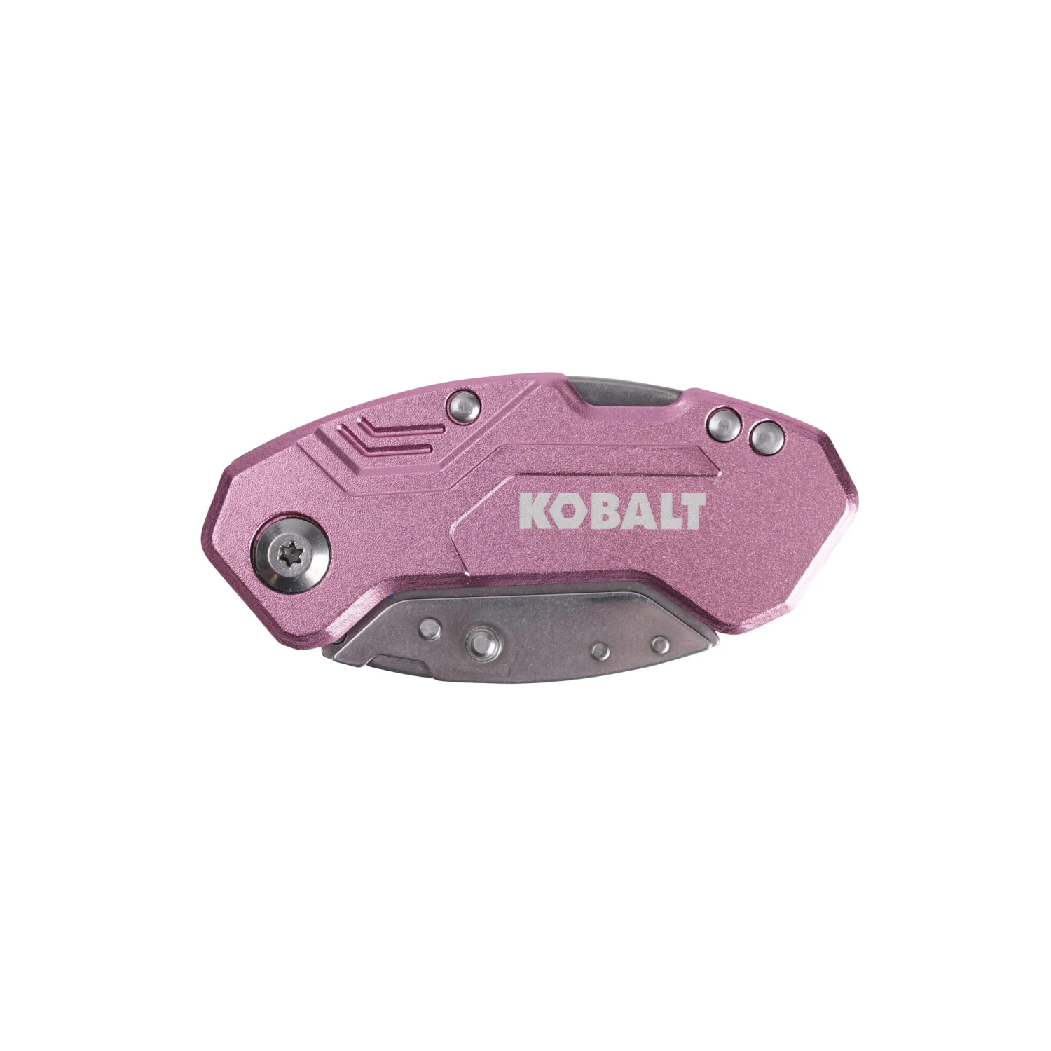 Kobalt Pink Pocket Lockback 3/4-in 1 -Blade Folding Utility Knife 2 Kobalt Pink Pocket Lockback 3/4-in 1 -Blade Folding Utility Knife -Kobalt Tools 74406201 scaled