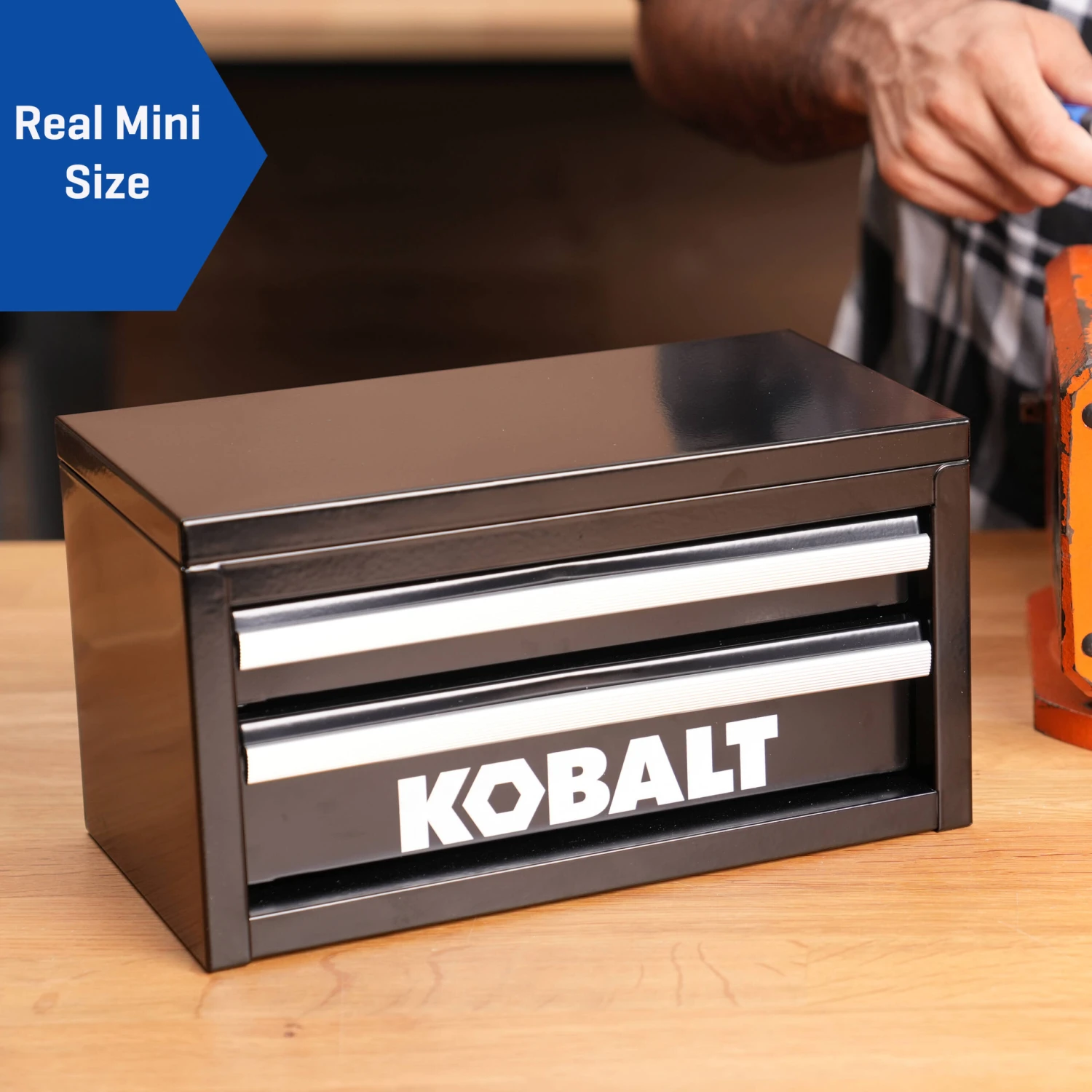 Kobalt Portable Tool Box 10.83-in W X 5.91-in H X 5.91-in D 2 -Drawer Black Steel Tool Box 6 Kobalt Portable Tool Box 10.83-in W X 5.91-in H X 5.91-in D 2 -Drawer Black Steel Tool Box -Kobalt Tools 74822282 scaled