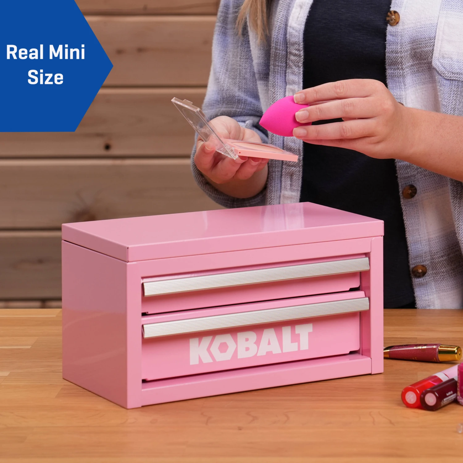 Kobalt Portable Tool Box 10.83-in W X 5.91-in H X 5.91-in D 2 -Drawer Pink Steel Tool Box 6 Kobalt Portable Tool Box 10.83-in W X 5.91-in H X 5.91-in D 2 -Drawer Pink Steel Tool Box -Kobalt Tools 74822289 scaled