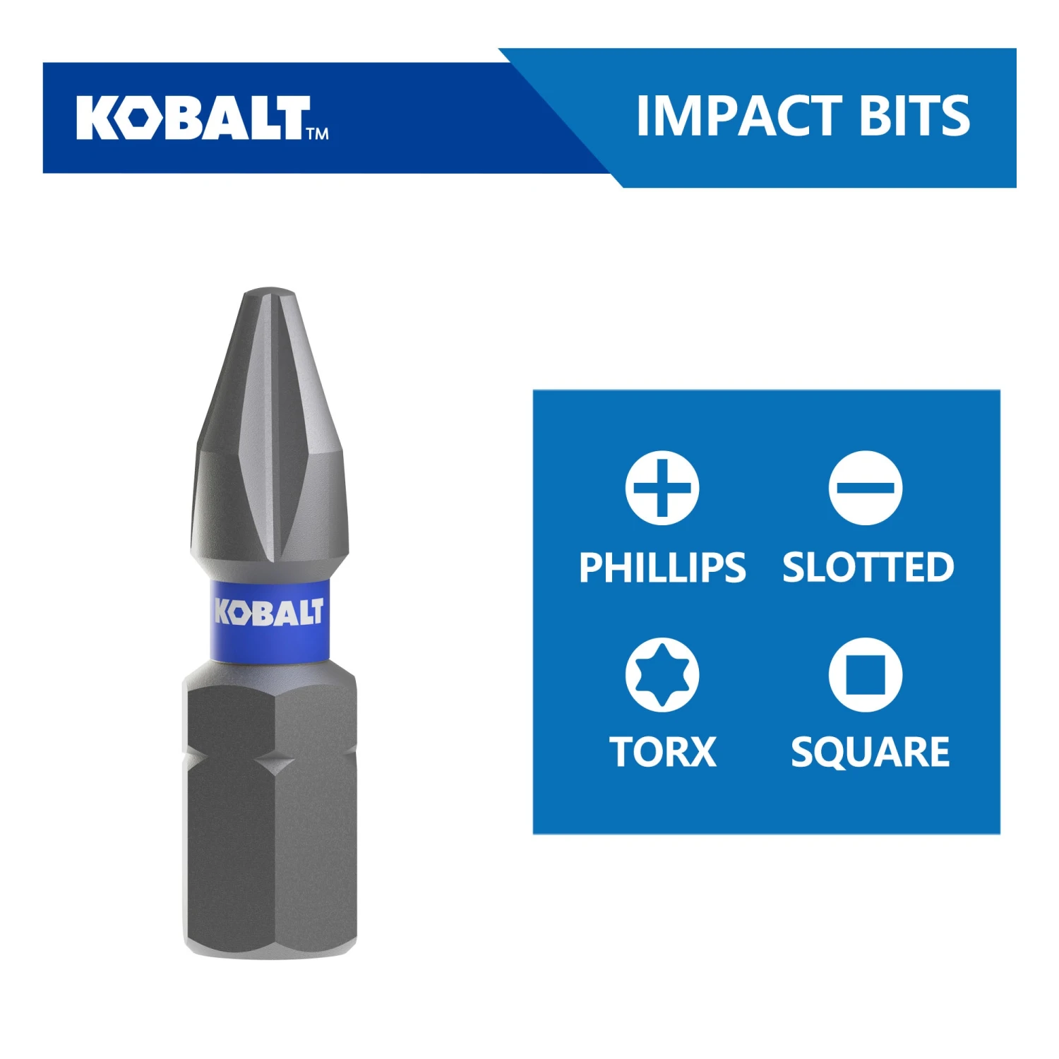 Kobalt Impact Driver Bit Set 105 -Piece 7 Kobalt Impact Driver Bit Set 105 -Piece -Kobalt Tools 76077342