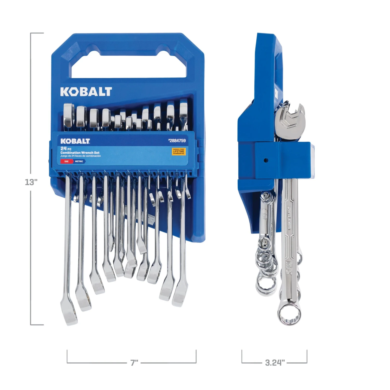 Kobalt 24 -Piece Set 12-point Metric And Standard (SAE) Standard Combination Wrench (no Case) 3 Kobalt 24 -Piece Set 12-point Metric And Standard (SAE) Standard Combination Wrench (no Case) -Kobalt Tools 76380457 scaled