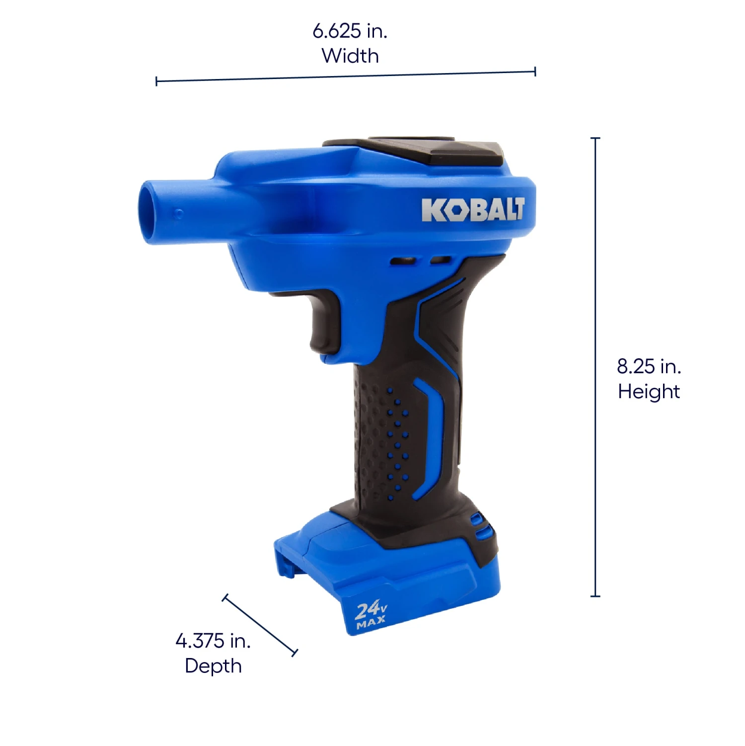 Kobalt Cordless High Volume 24-volt Li-ion Air Inflator (Power Source: Battery ) 2 Kobalt Cordless High Volume 24-volt Li-ion Air Inflator (Power Source: Battery ) -Kobalt Tools 76671040