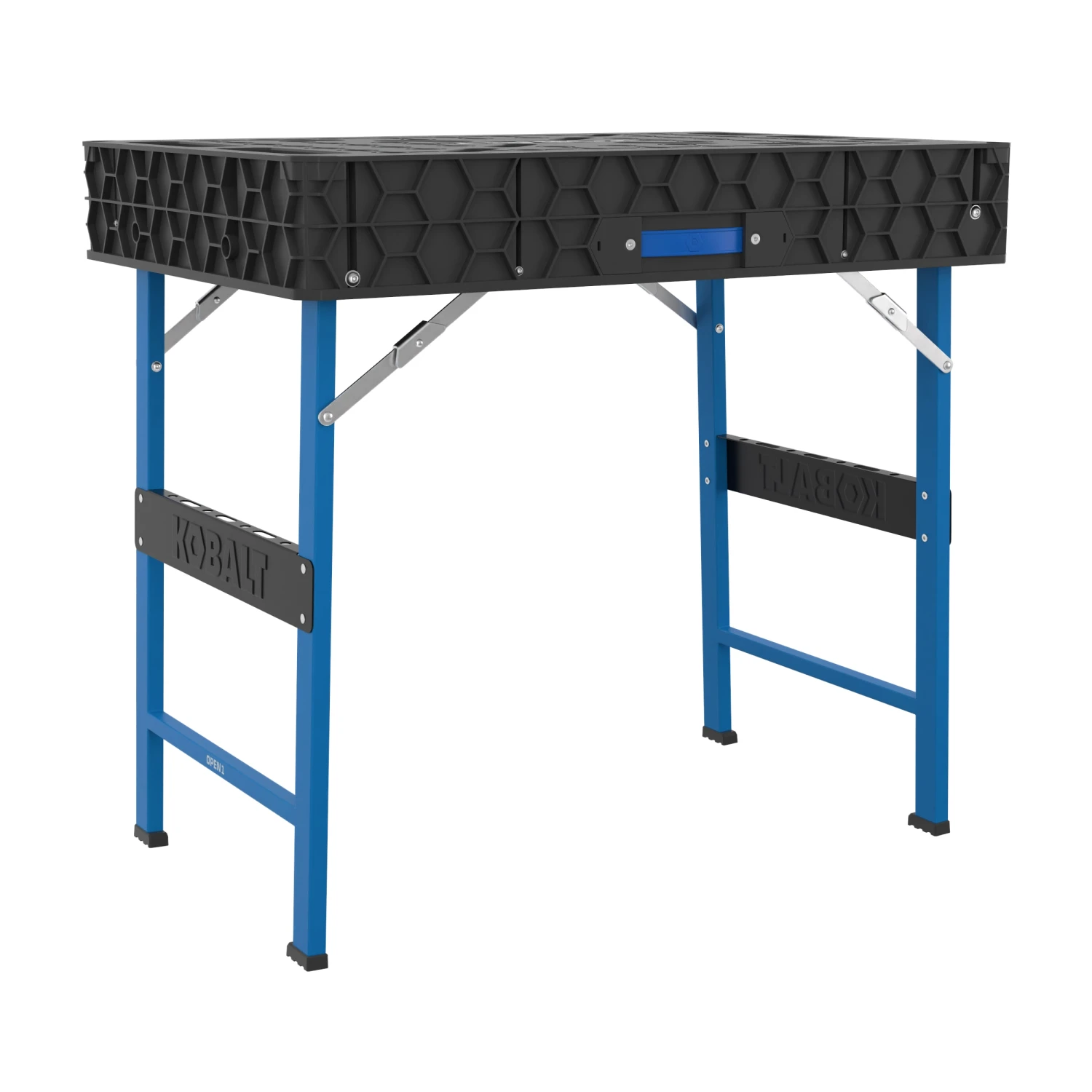 Kobalt 34.25-in L X 32-in H Black/Blue Plastic Portable Work Bench 3 Kobalt 34.25-in L X 32-in H Black/Blue Plastic Portable Work Bench -Kobalt Tools 76708038