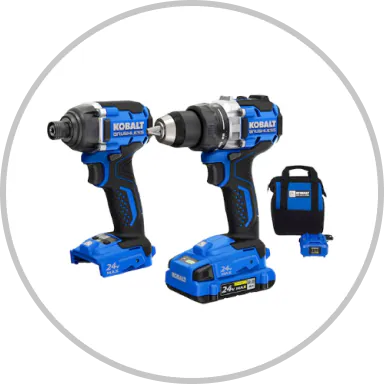 Kobalt Tools -Kobalt Tools power tool combo kits